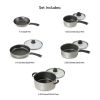 9-Piece Non-Stick Cookware Set